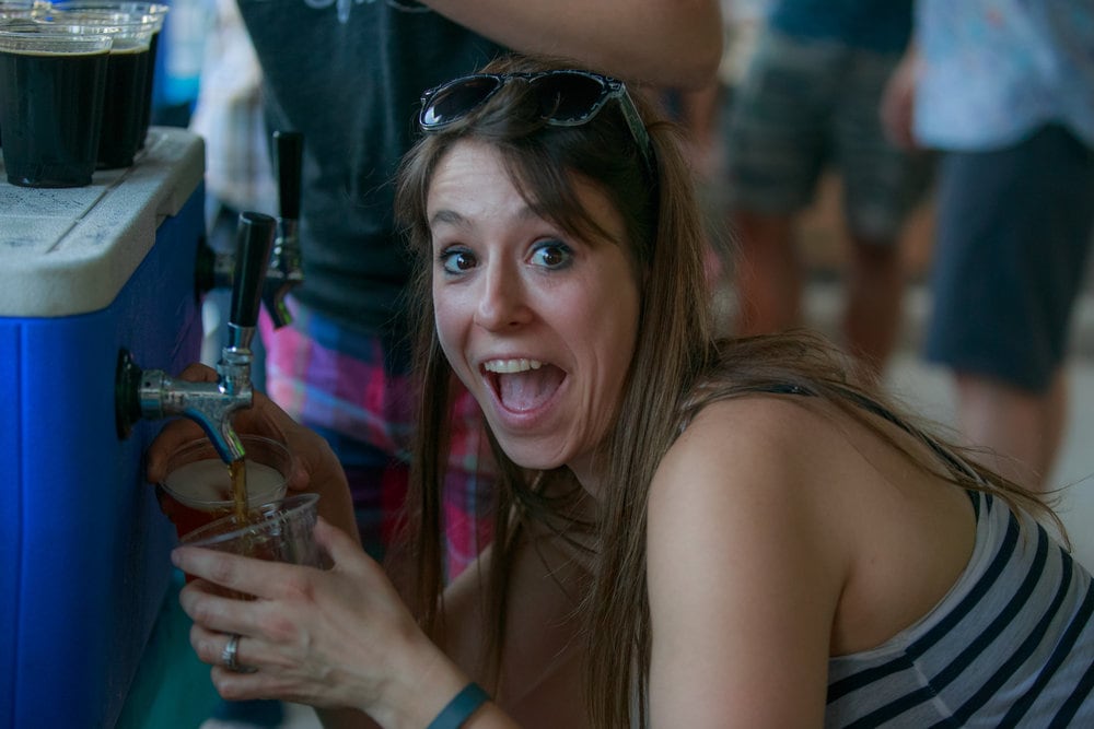 Ravenswood on Tap Beer Pour