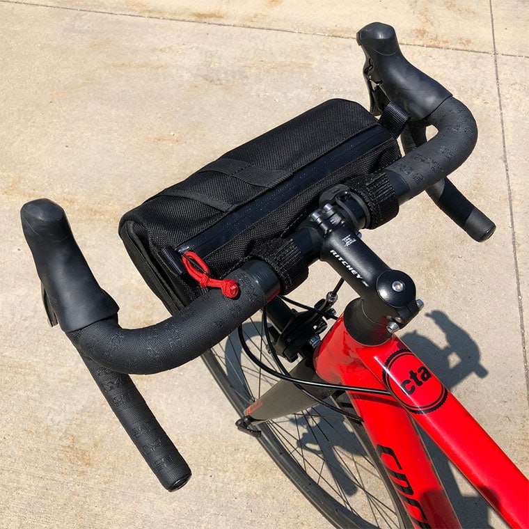 A bike bag by DEFY Mfg in Ravenswood