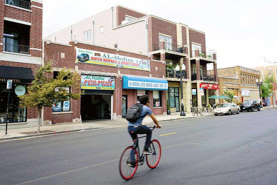 Pick Me Up Cafe on Clark Street in Ravenswood