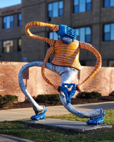 "Blind Love" by John Airo, commissioned by the Greater Ravenswood Chamber of Commerce and Ravenswood Community Council