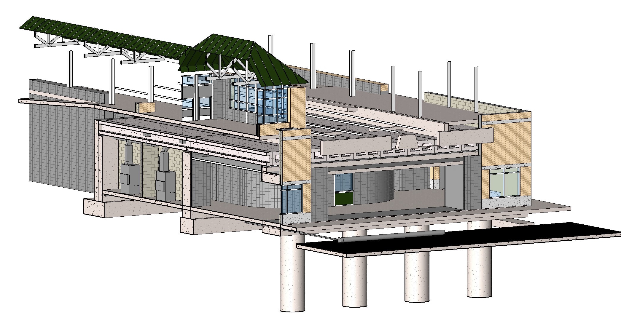 Ravenswood Metra Station (rendering)