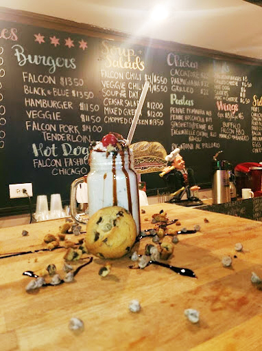 A milkshake from Falcon's Handcrafted Sandwiches